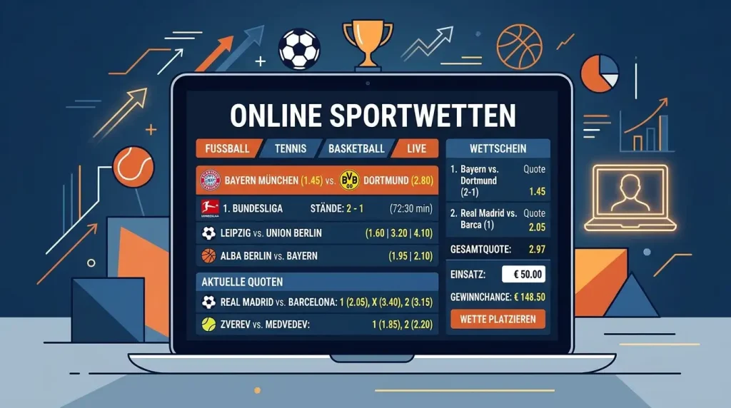 Bereich für laufende Spiele von Spybet mit Sportkategorien, Begegnungen und laufenden Quoten